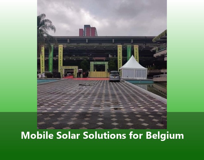 Mobile Solar Solutions for Belgium